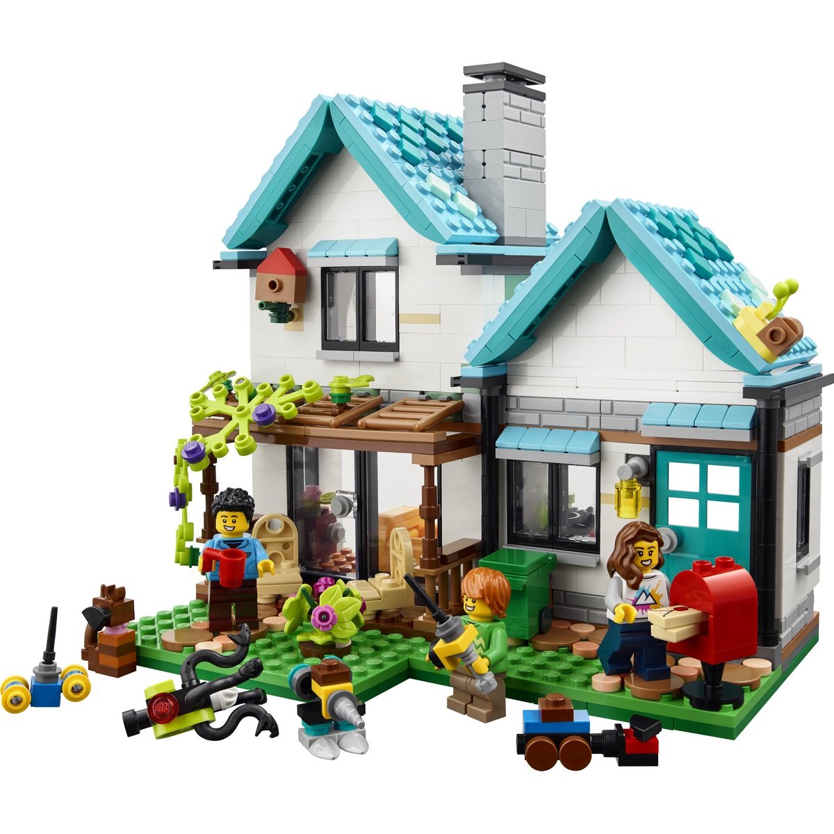 Cette maison en Lego bluffera tous ceux qui ont une âme d'enfant - Elle
