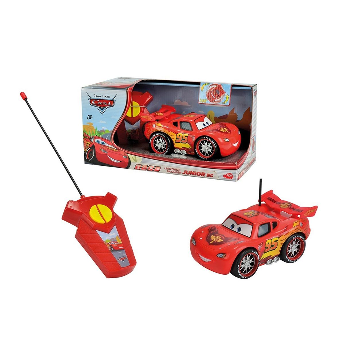 flash mcqueen voiture telecommandee