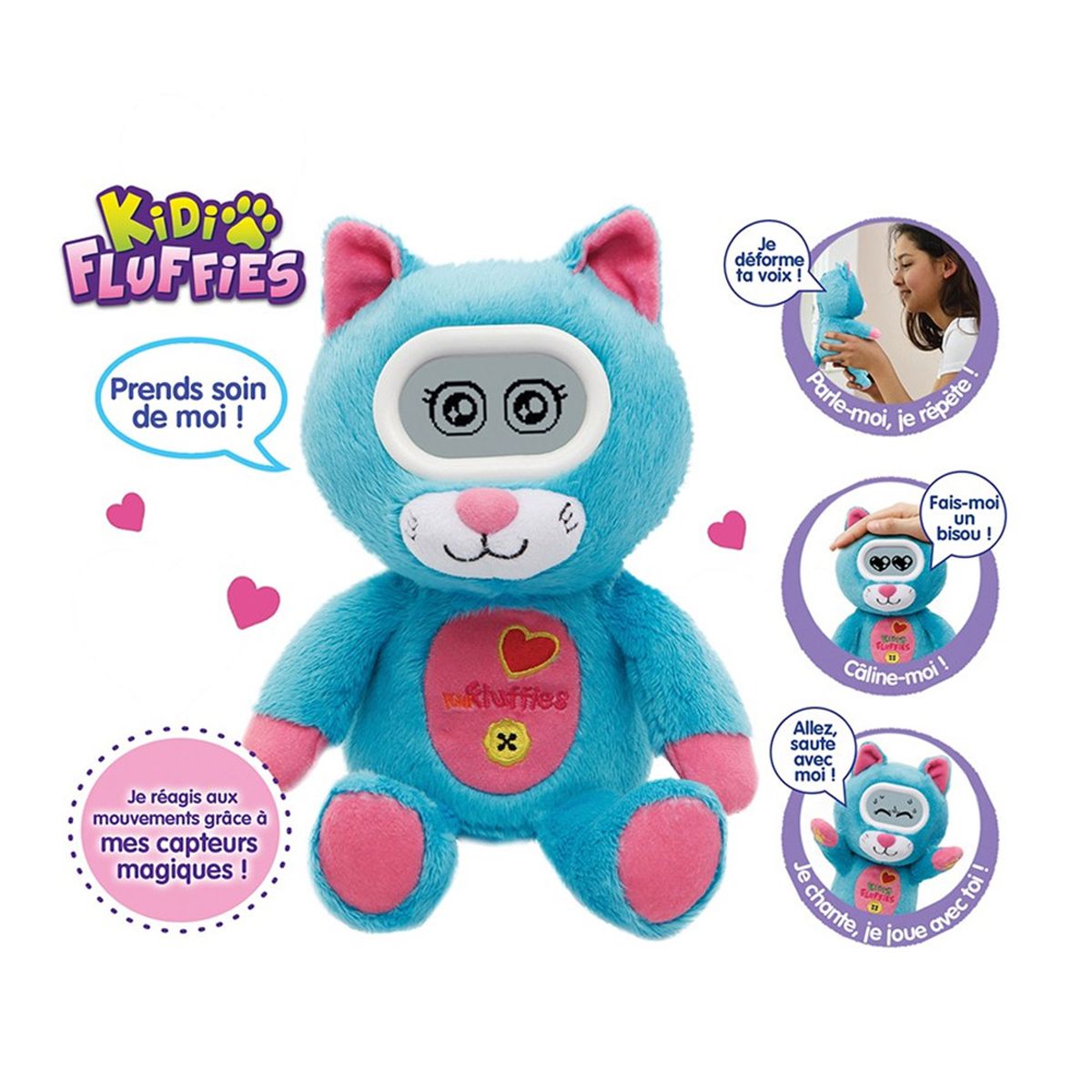vtech peluche kidifluffies twisty chat
