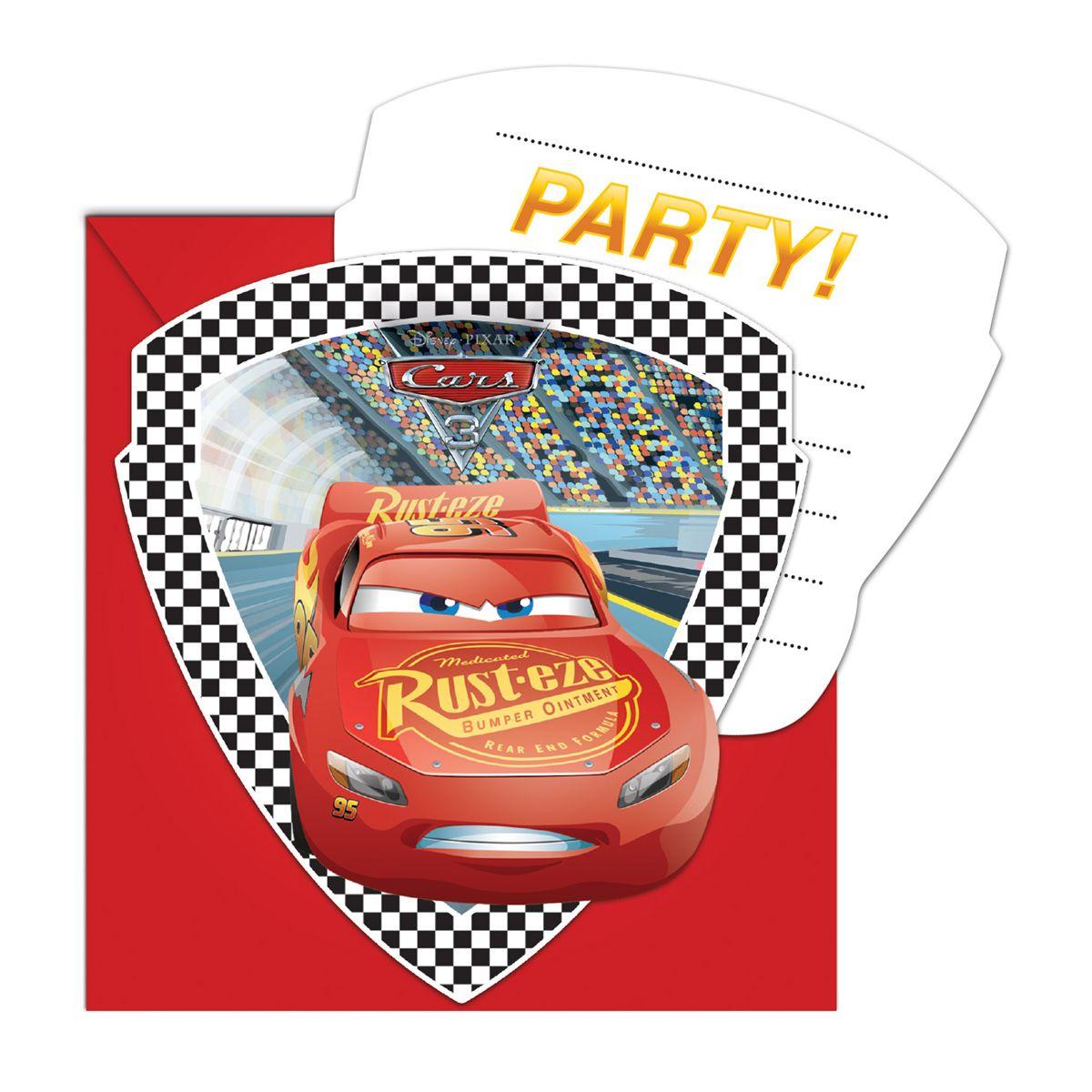 Cars 3 Invitations Anniversaire Et Deguisements La Grande Recre