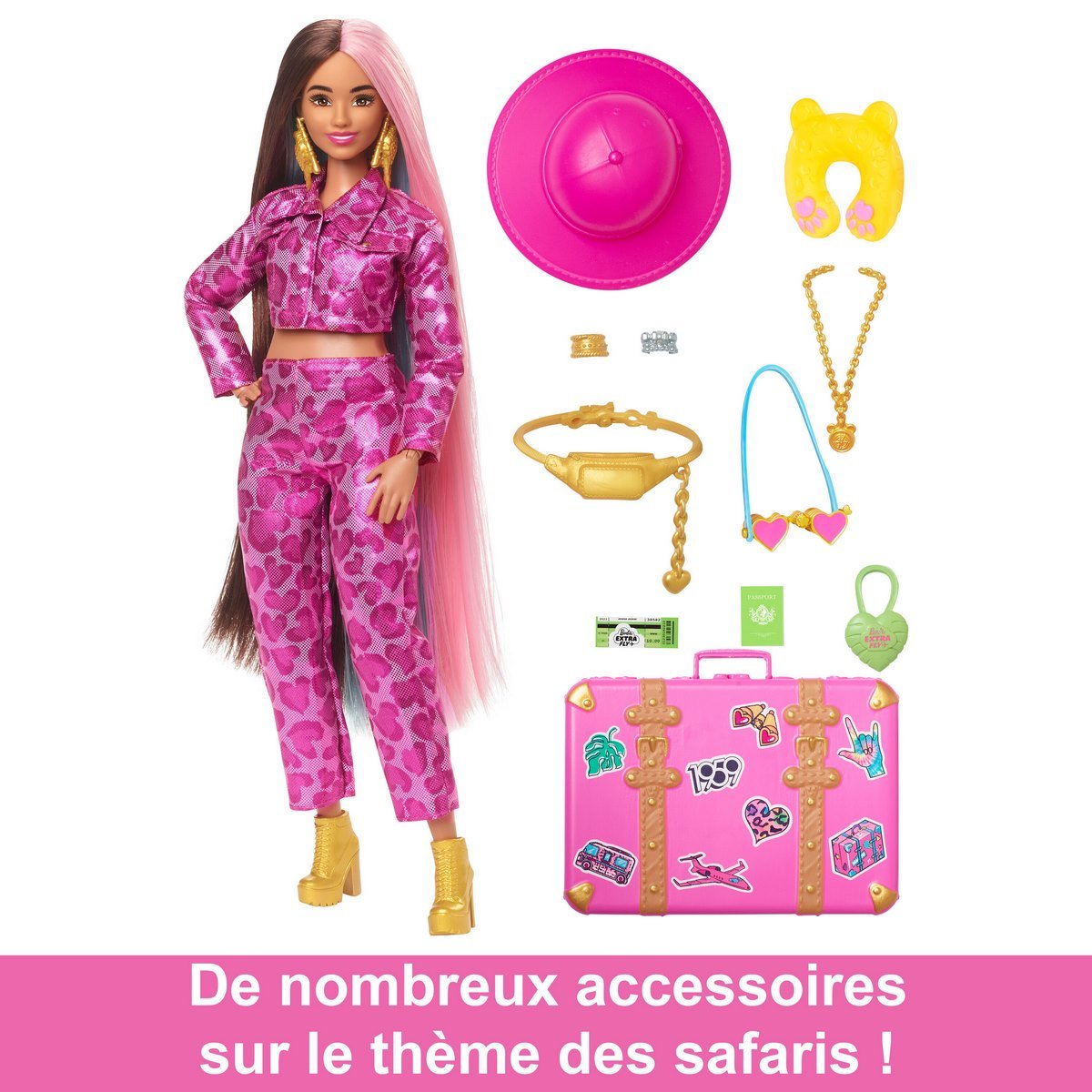 Poupée extra cool safari - Barbie - La Grande Récré
