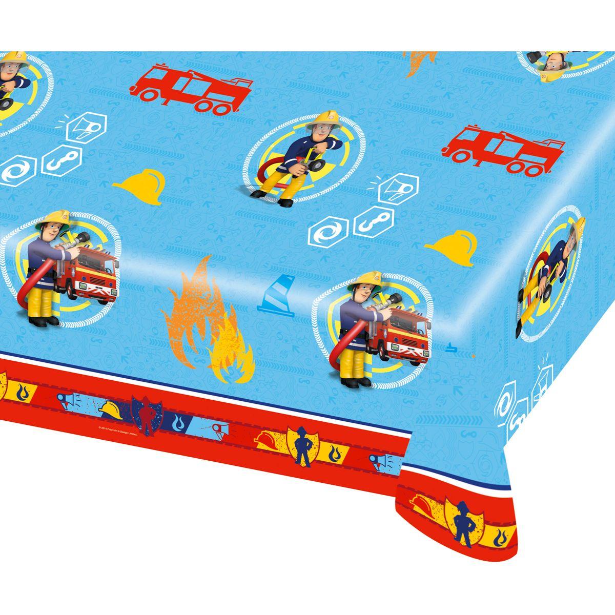 Nappe Sam Le Pompier Anniversaire Et Deguisements La Grande Recre