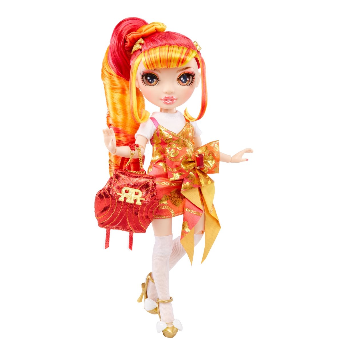 Rainbow High poupée junior Laurel De'Vious orange - La Grande Récré