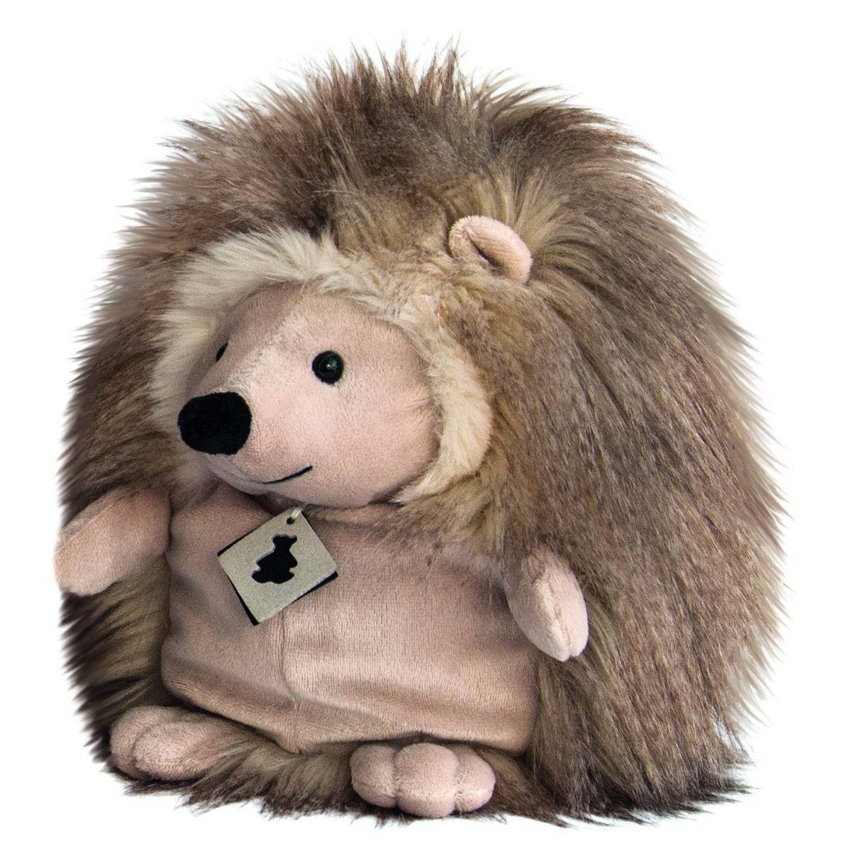 Peluche hérisson panache taupe 25 cm - Peluches animaux ...