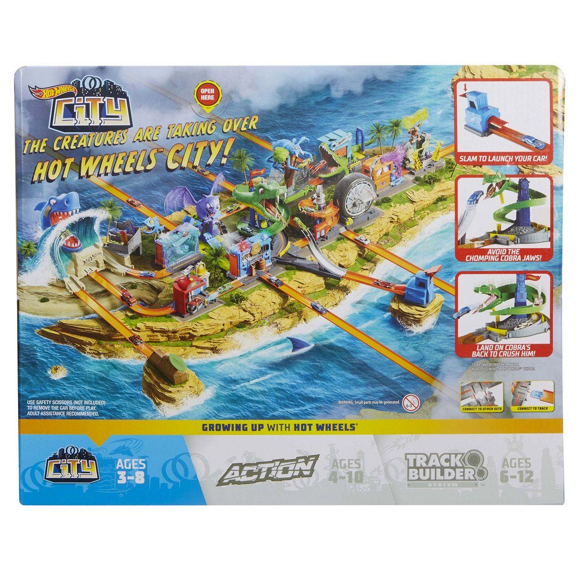 Attaque cobra Hot Wheels city - Garages et tapis - La Grande Récré