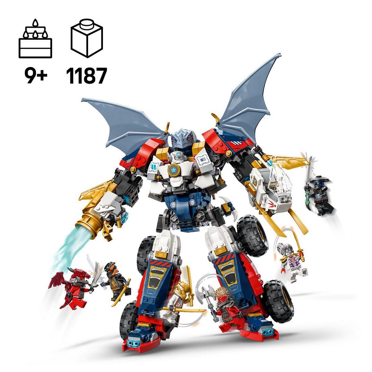 Le robot ultra combo de Zane LEGO NINJAGO 71834 - La Grande Récré