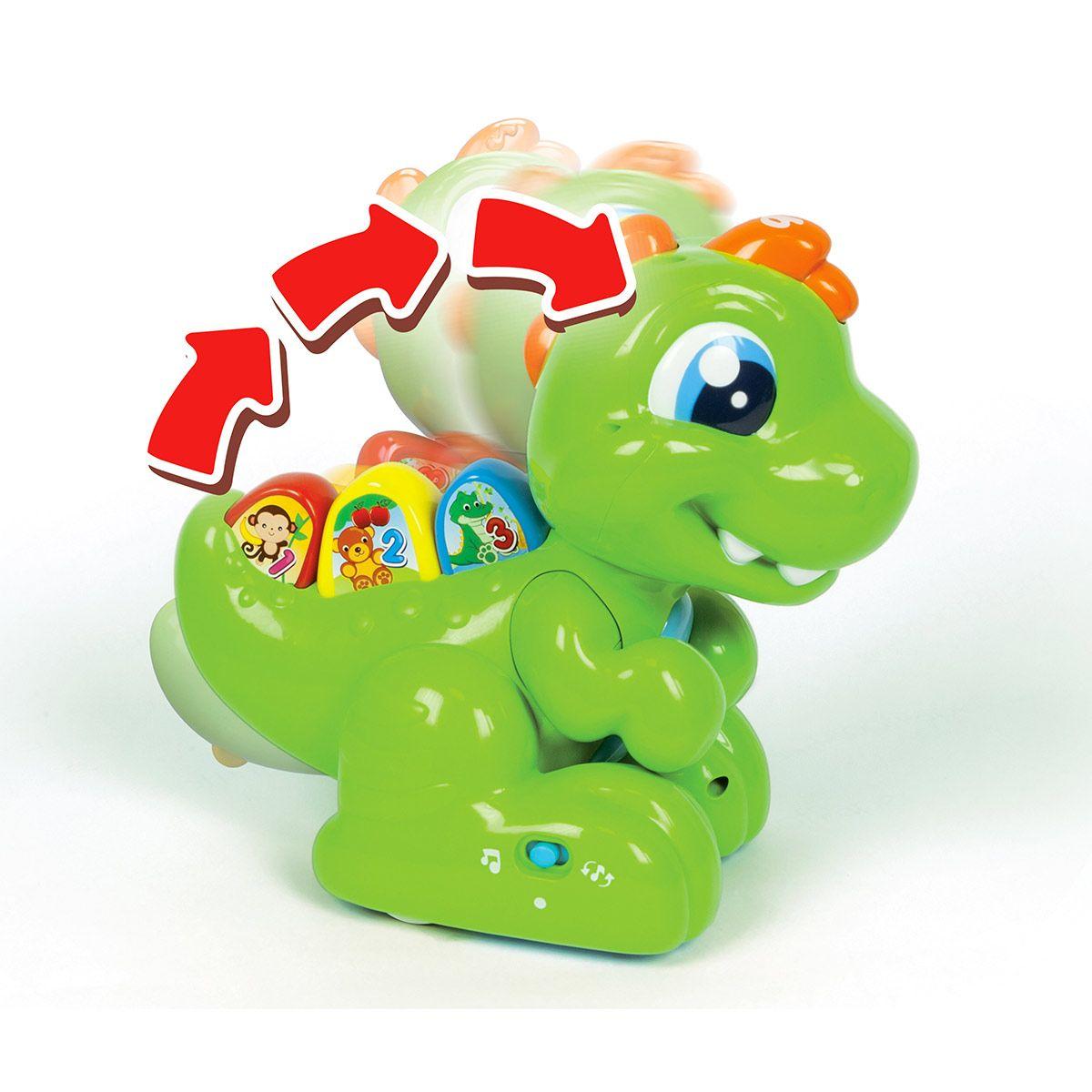 Jouet Bébé T-Rex en Rose Ou Vert Marche Parler Teaching Dinosaure Jouet Neuf