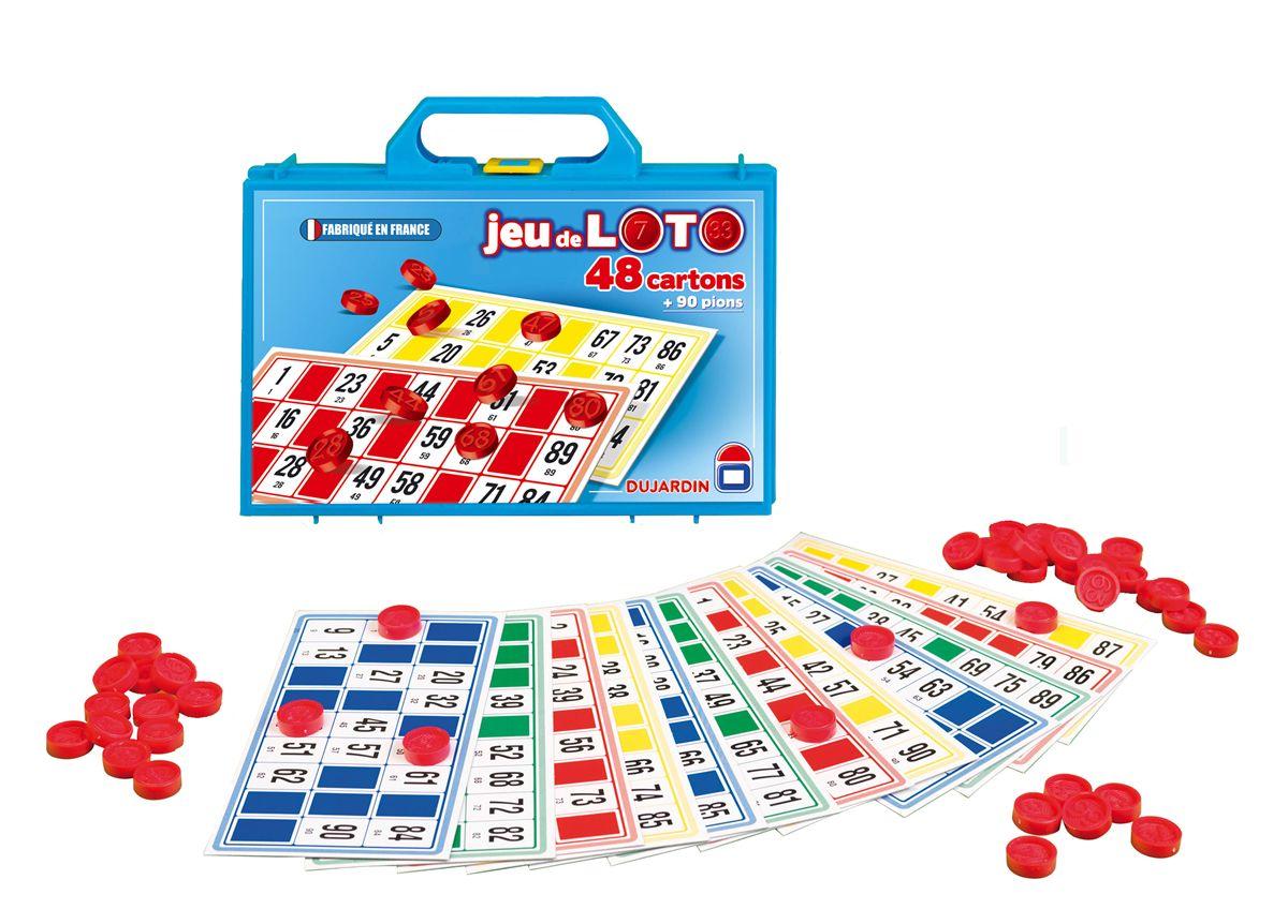 Jeu De Loto 48 Cartons Jeux De Societe Et Puzzles La Grande Recre
