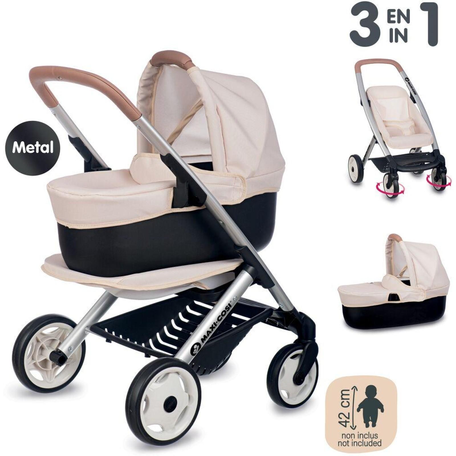 Maxi cosi poussette landau en beige La Grande Récré