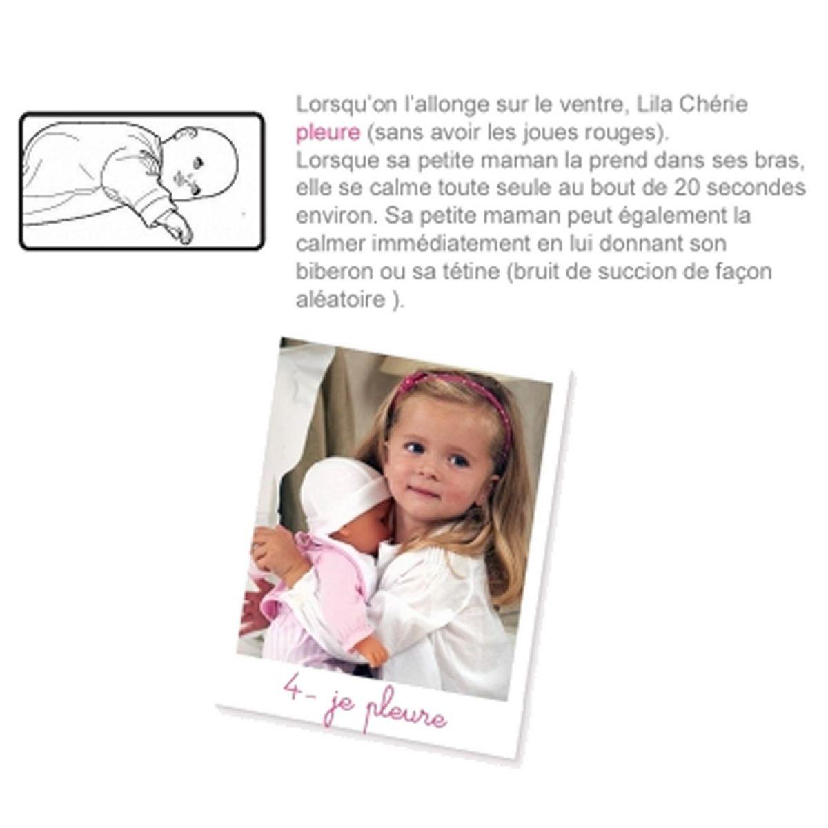 bebe lila cherie corolle