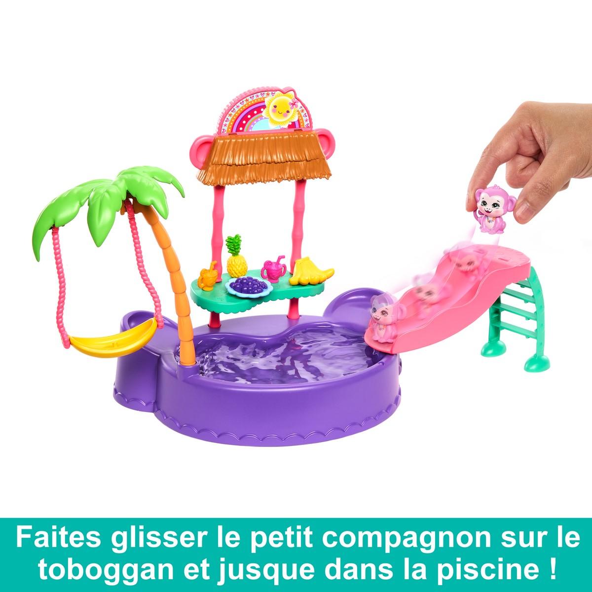 Enchantimals Coffret la plage des singes La Grande Recre