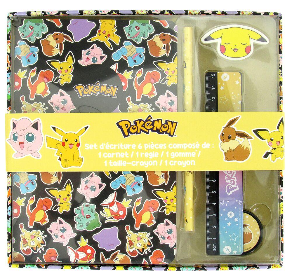 CYPBRANDS – Set De 4 Gommes Pokémon – Pikachu, Charmander, Bulbasaur, Squirtle – Papeterie Officielle
