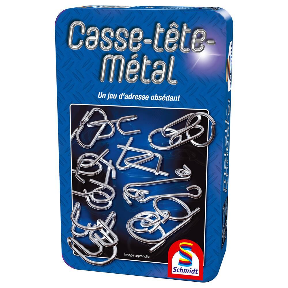 36 Pcs Casse-Tête Métal Mini IQ Puzzle - Jeux Casse-Tête Fil De Fer Pour Adultes Et Enfants