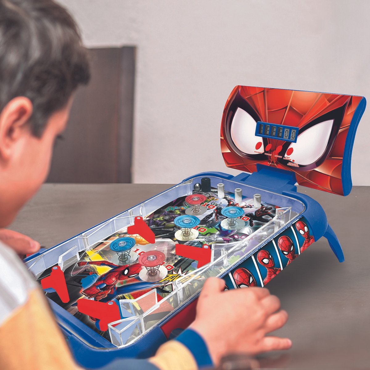 Flipper électronique Spiderman avec effet - La Grande Récré