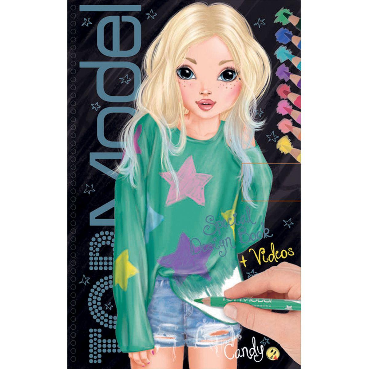 Album Coloriage TOP Model Modèle Visages Make Up Louise Album Coloriage TOP Model Modèle Visages Make Up Louise