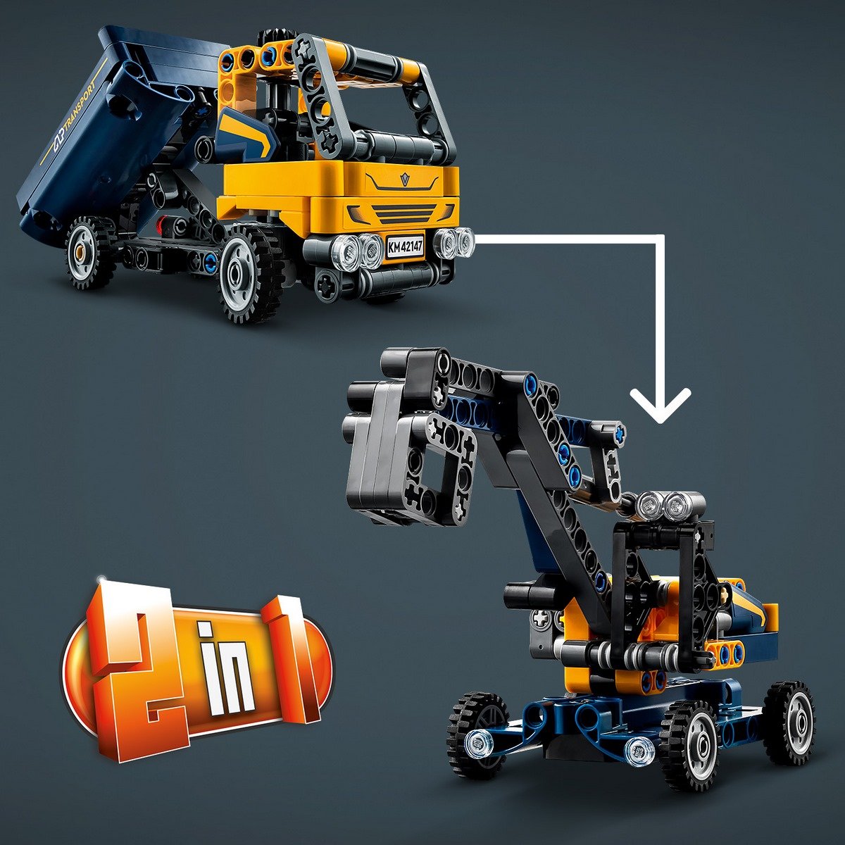 La camion à benne basculante Lego technic 42147 - La Grande Récré