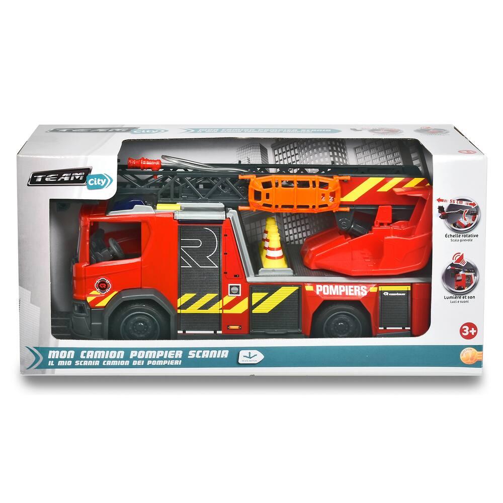 Camion De Pompier Scania Team City La Grande Recre