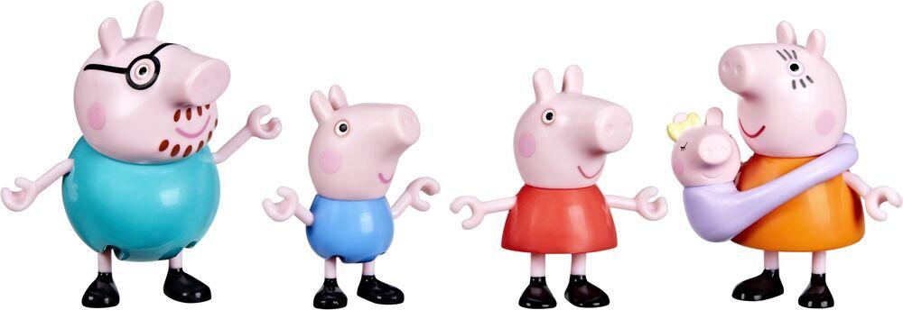 Coffret Peppa Pig : La Maison Aventure + 4 Figurines + Voiture + 6