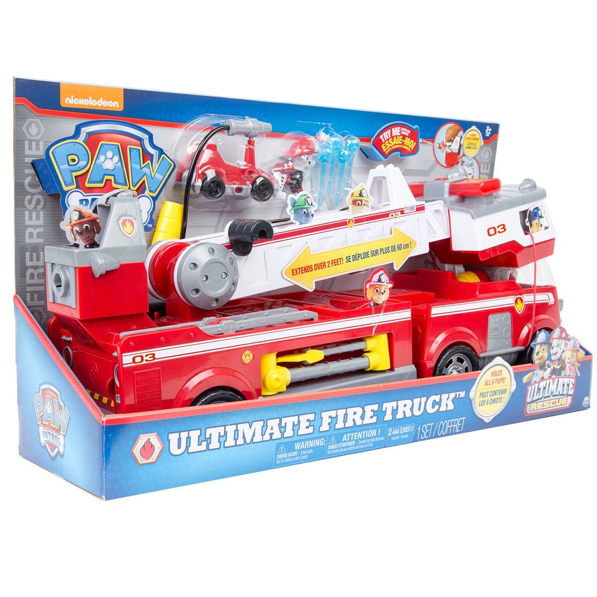 pat patrouille camion de pompiers ultimate rescue