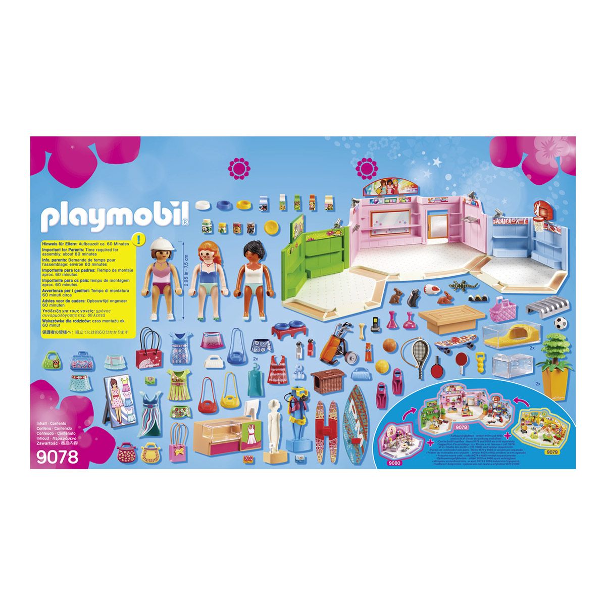 playmobil city life galerie marchande