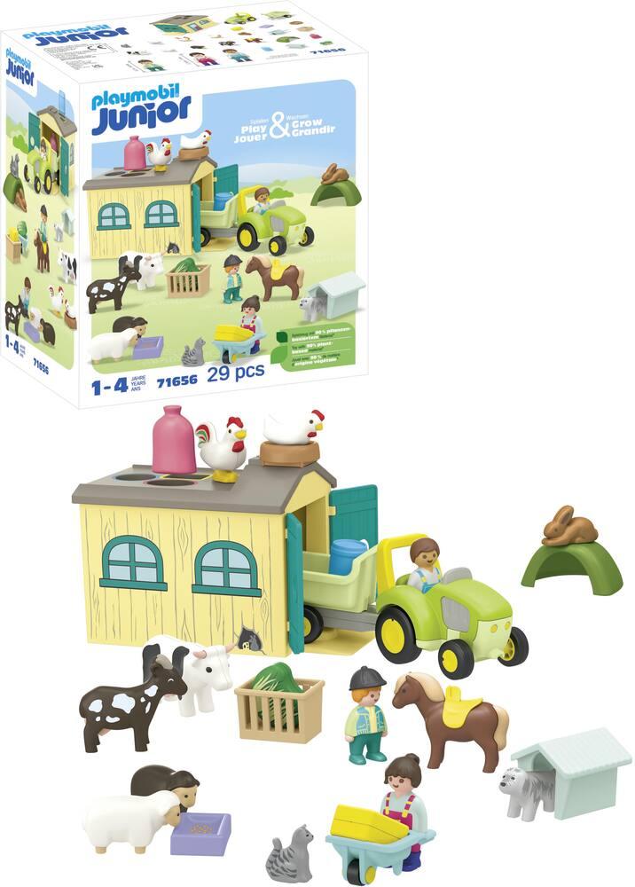 Playmobil Junior 71656 Farm with Tractor 3