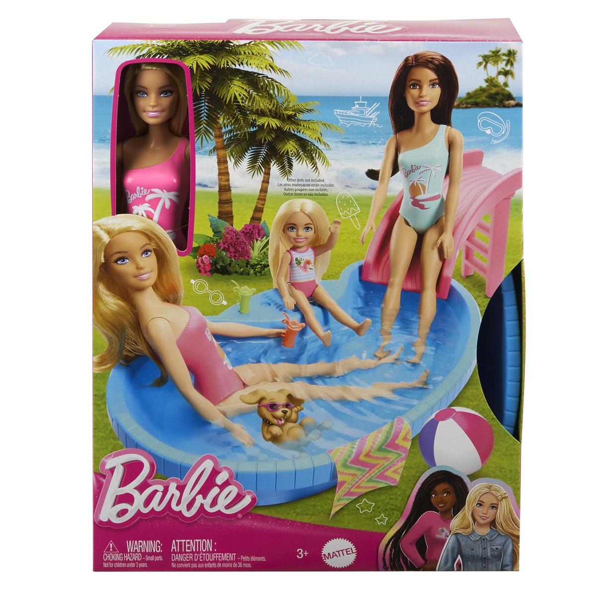 Coffret Barbie et sa piscine La Grande Recre