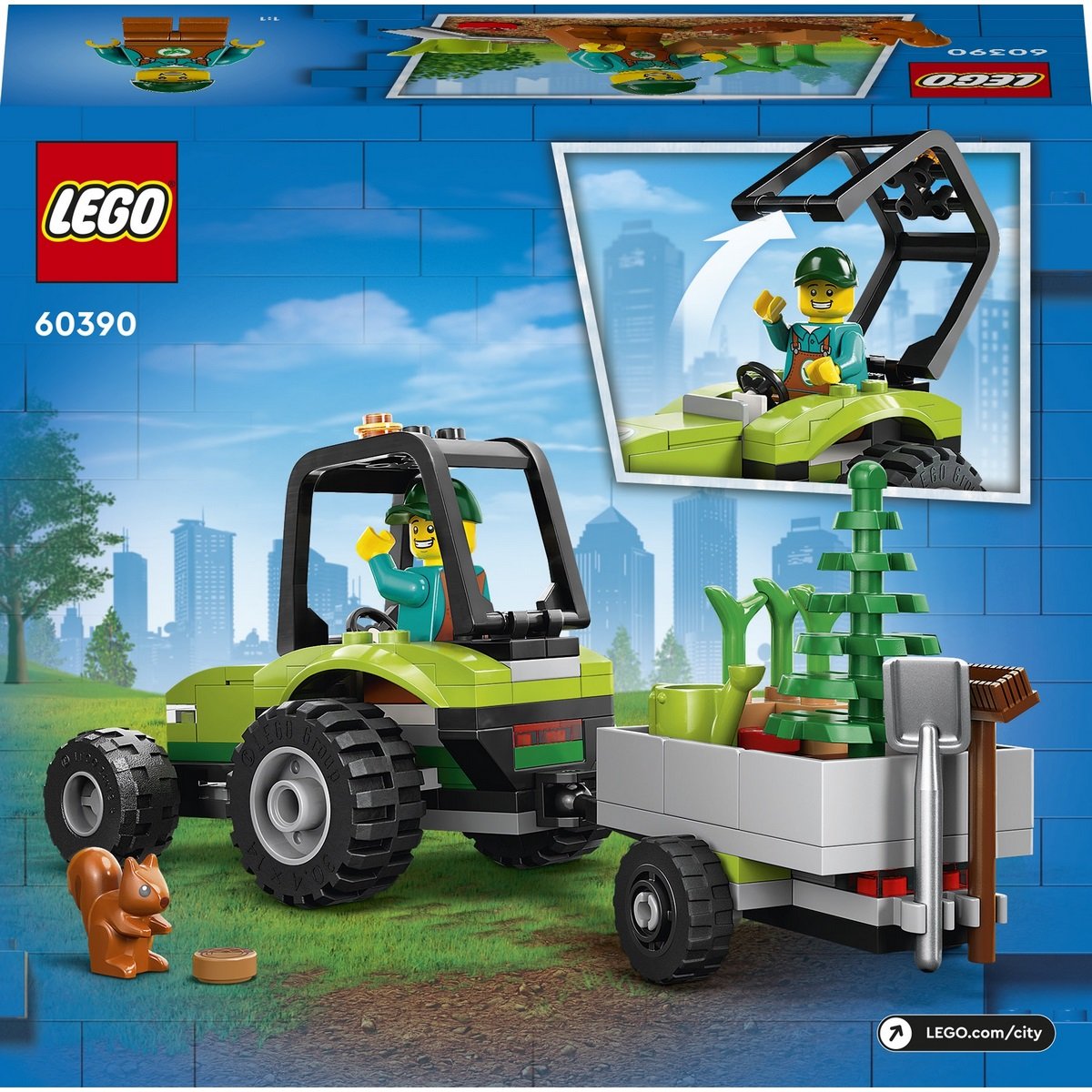Le tracteur forestier Lego City 60390 - La Grande Récré