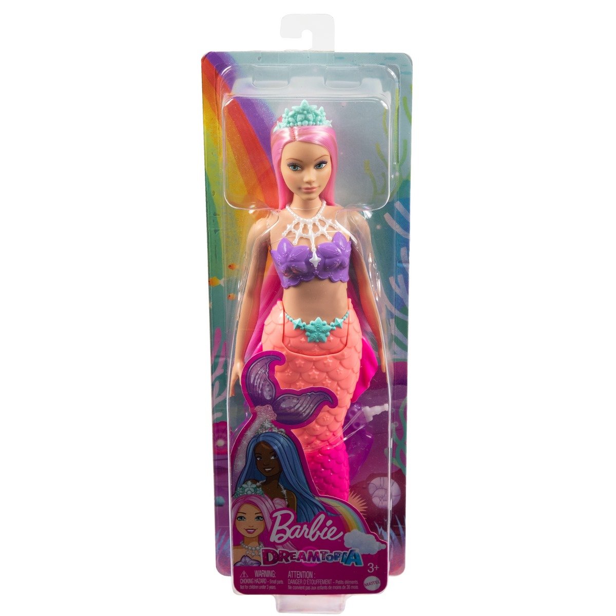 Barbie Dreamtopia - sirène corail - La Grande Récré