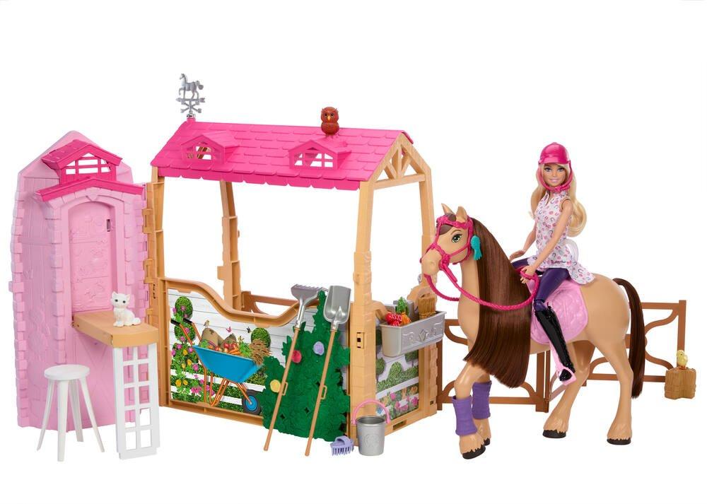 Barbie Ecurie de reve avec accessoires La Grande Recre