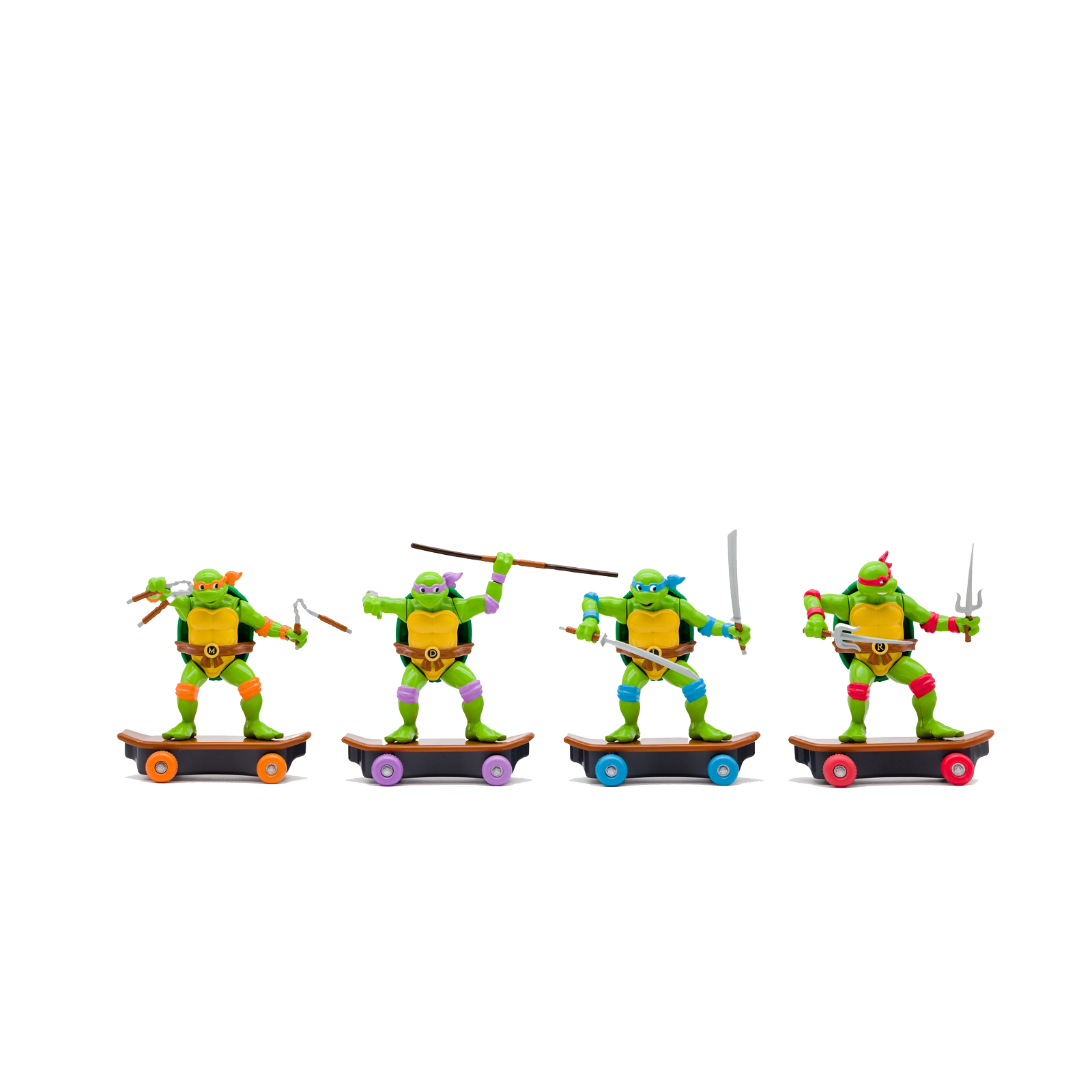TMNT Tortues Ninja - Playmates Ninja Elite Series : Set Des 4 Figurines (occasion, Boîte Scellée)