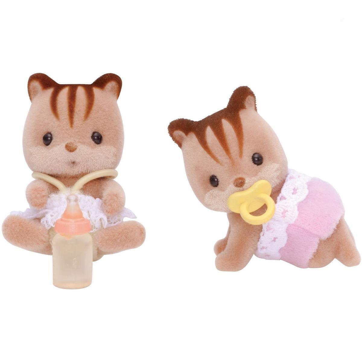 Jumeaux Ecureuils Roux Sylvanian Families 5081 Mini Univers La Grande Recre