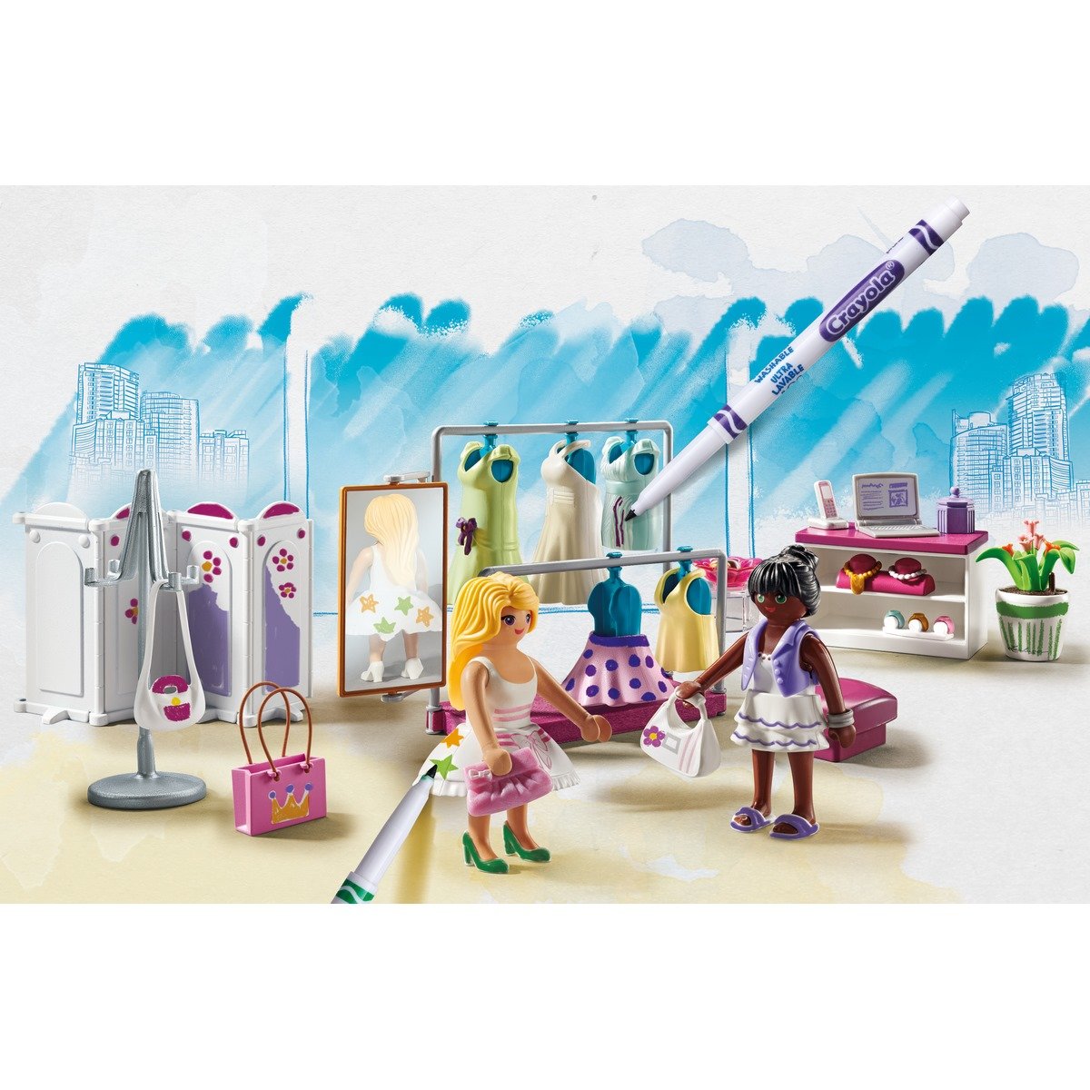 Boutique de mode Playmobil Color 71372 - La Grande Récré