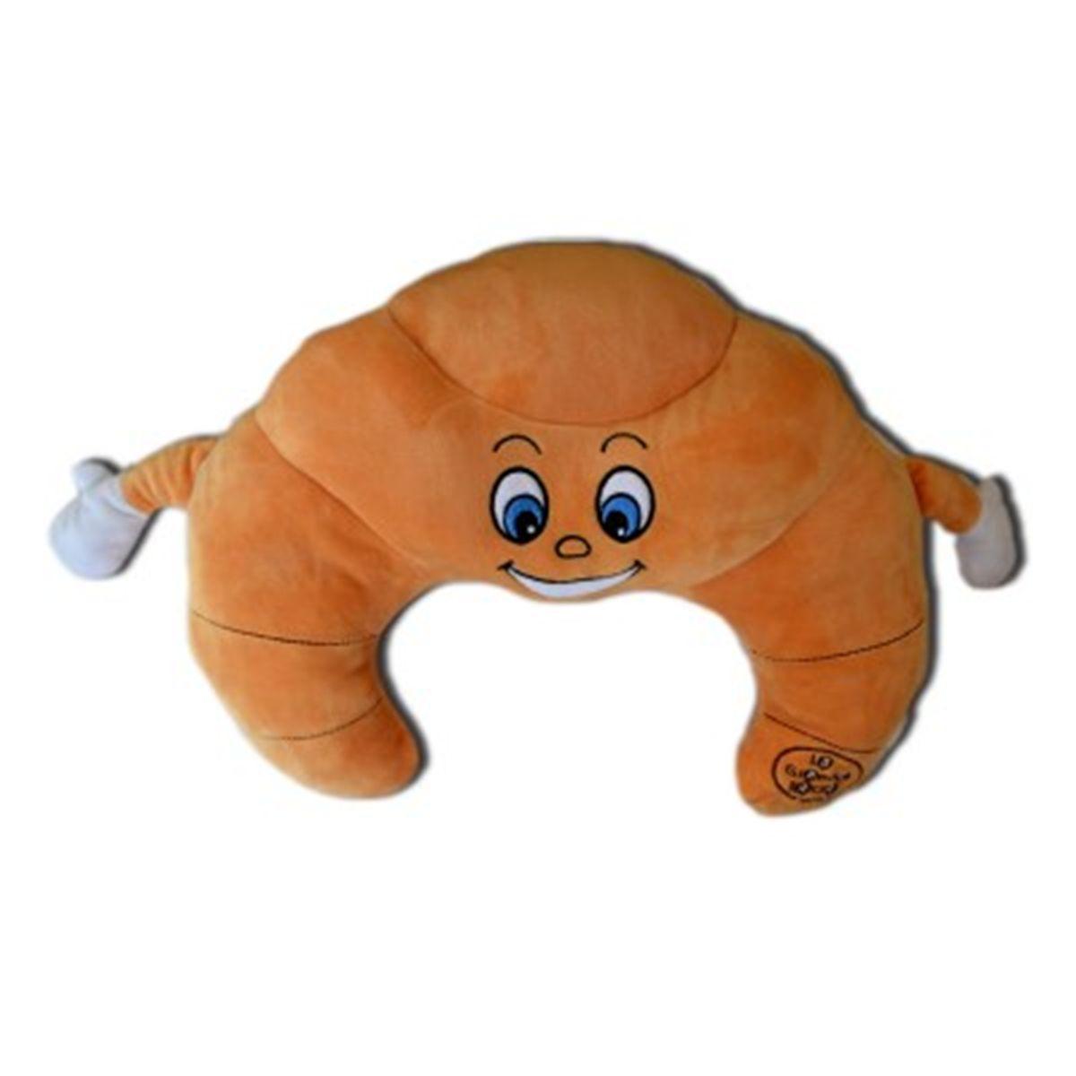 peluche croissant chien