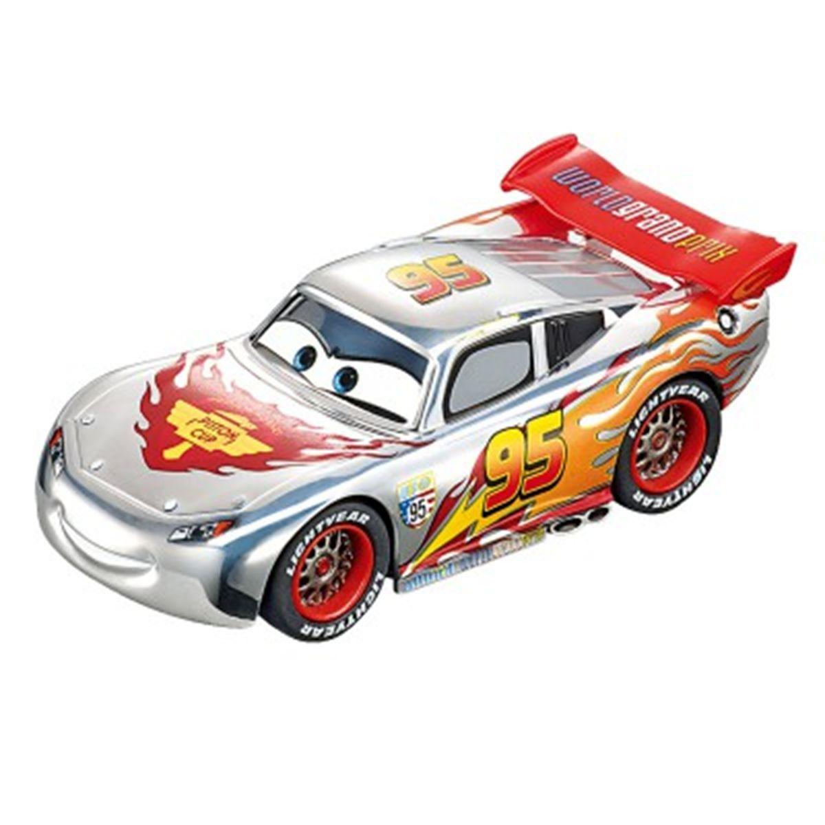 Voiture Pour Circuit Carrera Go Cars Silver Lightning Mcqueen