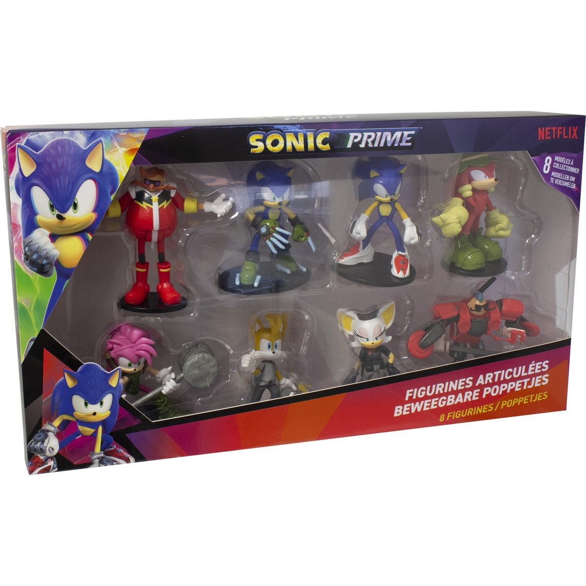 Coffret 8 figurines Sonic - La Grande Récré