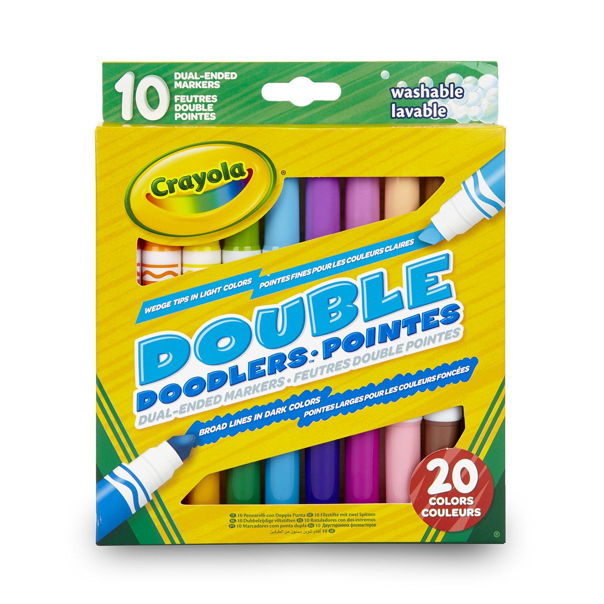 LOISIRS CREATIFS l Les feutres Crayola SuperTips : Test et Swatchs 