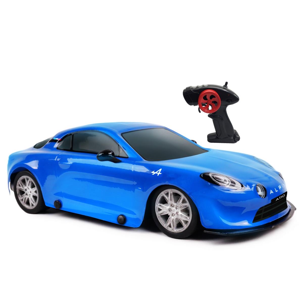 Voiture Radio Commandée Alpine A110 1/16 - Bleu - Marque Turbo Challenge - Neuf