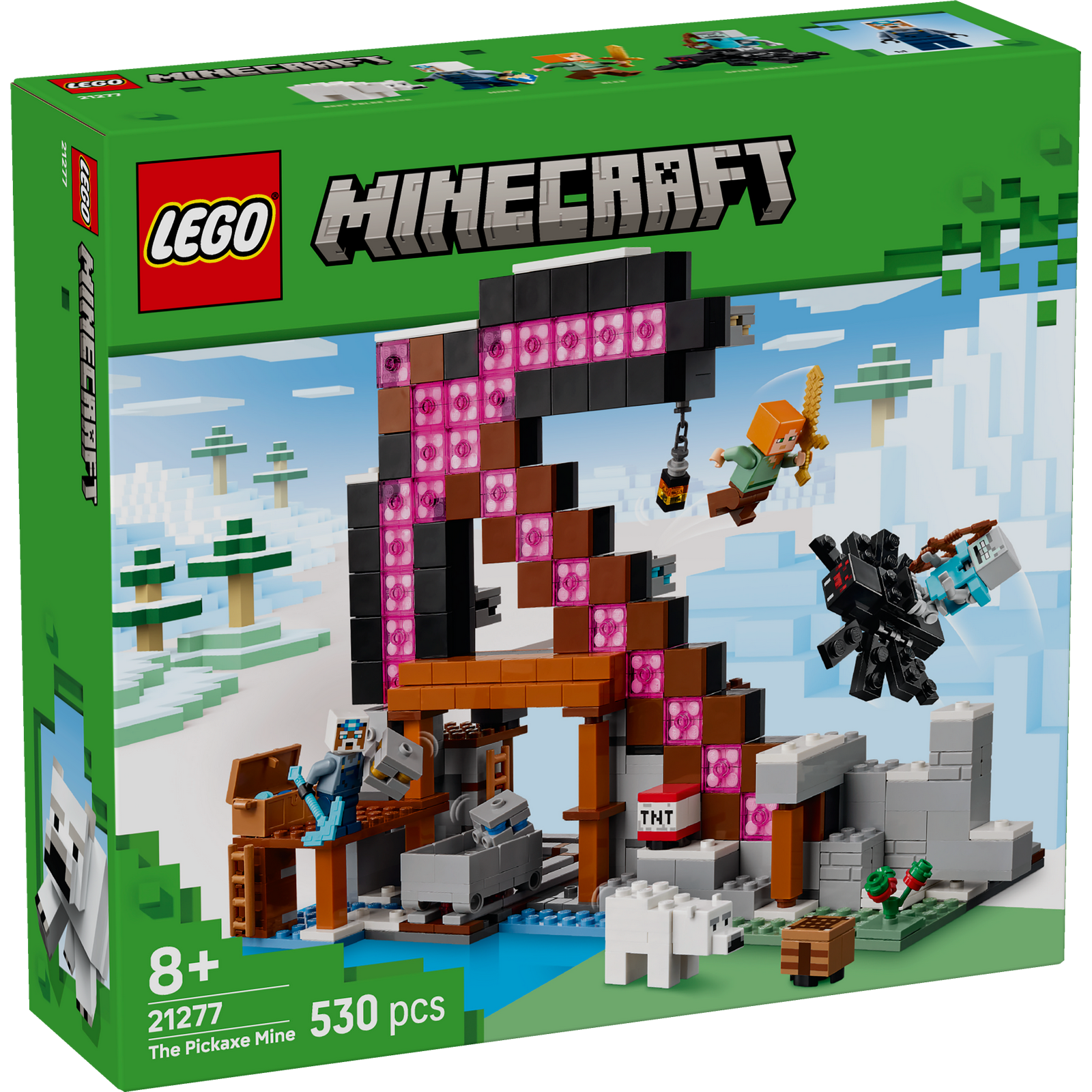 La mine en forme de pioche LEGO Minecraft 21277 La Grande Récré