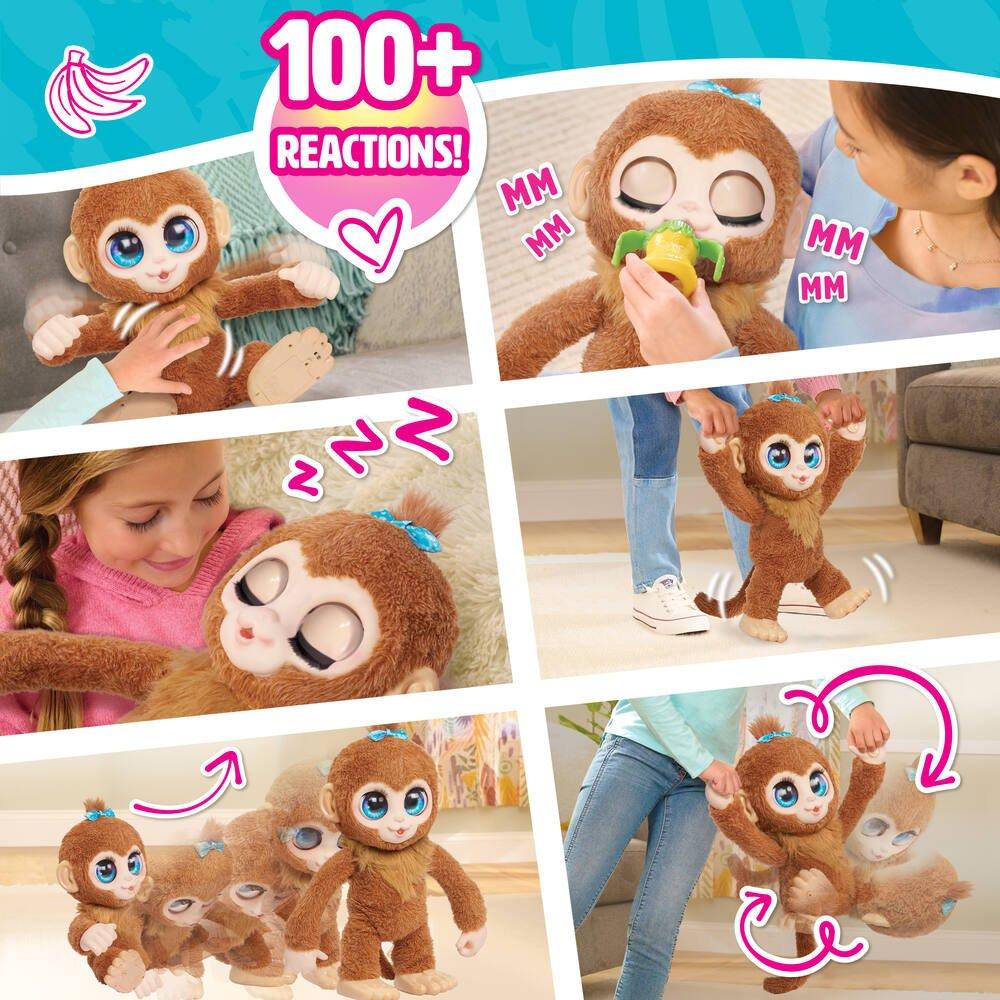 Peluche singe interactif hotsell