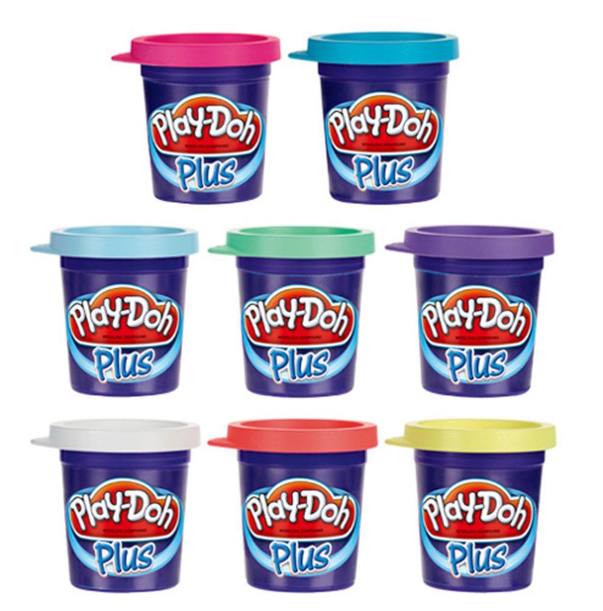 8 pots de Pâte à modeler Play-Doh Plus - Modelage et moulage - La Grande  Récré