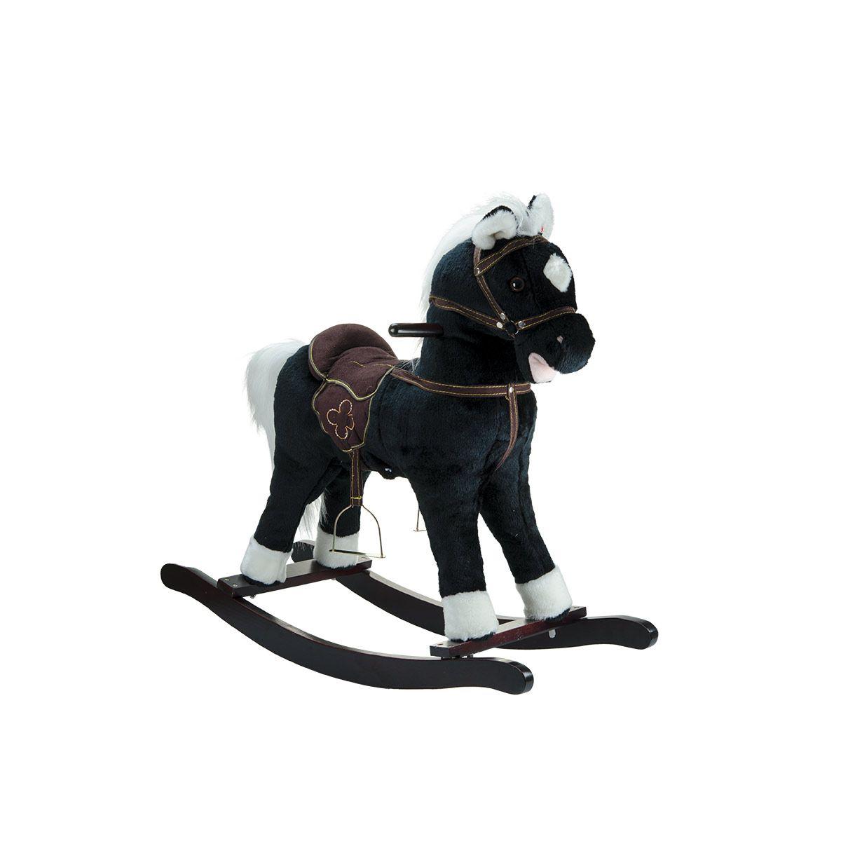 Cheval à bascule noir 2025