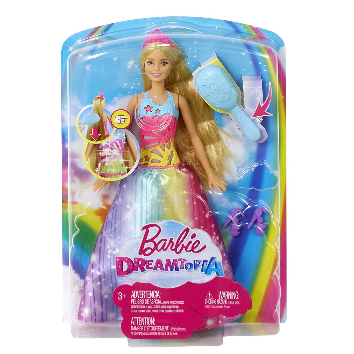 barbie dreamtopia sirene arc en ciel