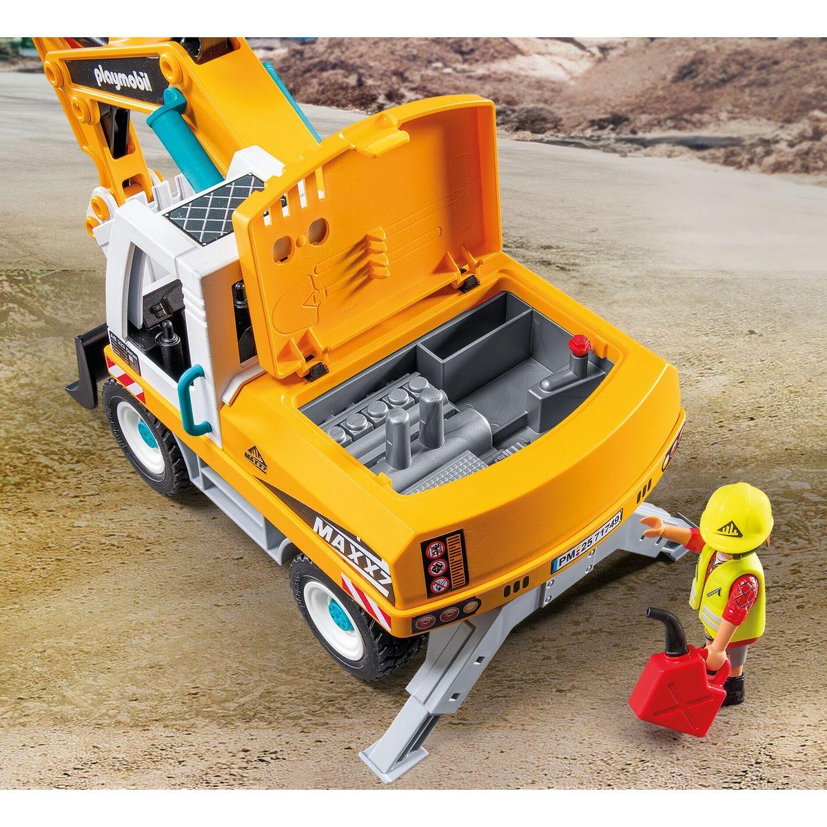 PLAYMOBIL 4038 / Pelleteuse Géante Maxx7 / Engins Travaux Publics Chantier EUR 19,99 - PicClick FR