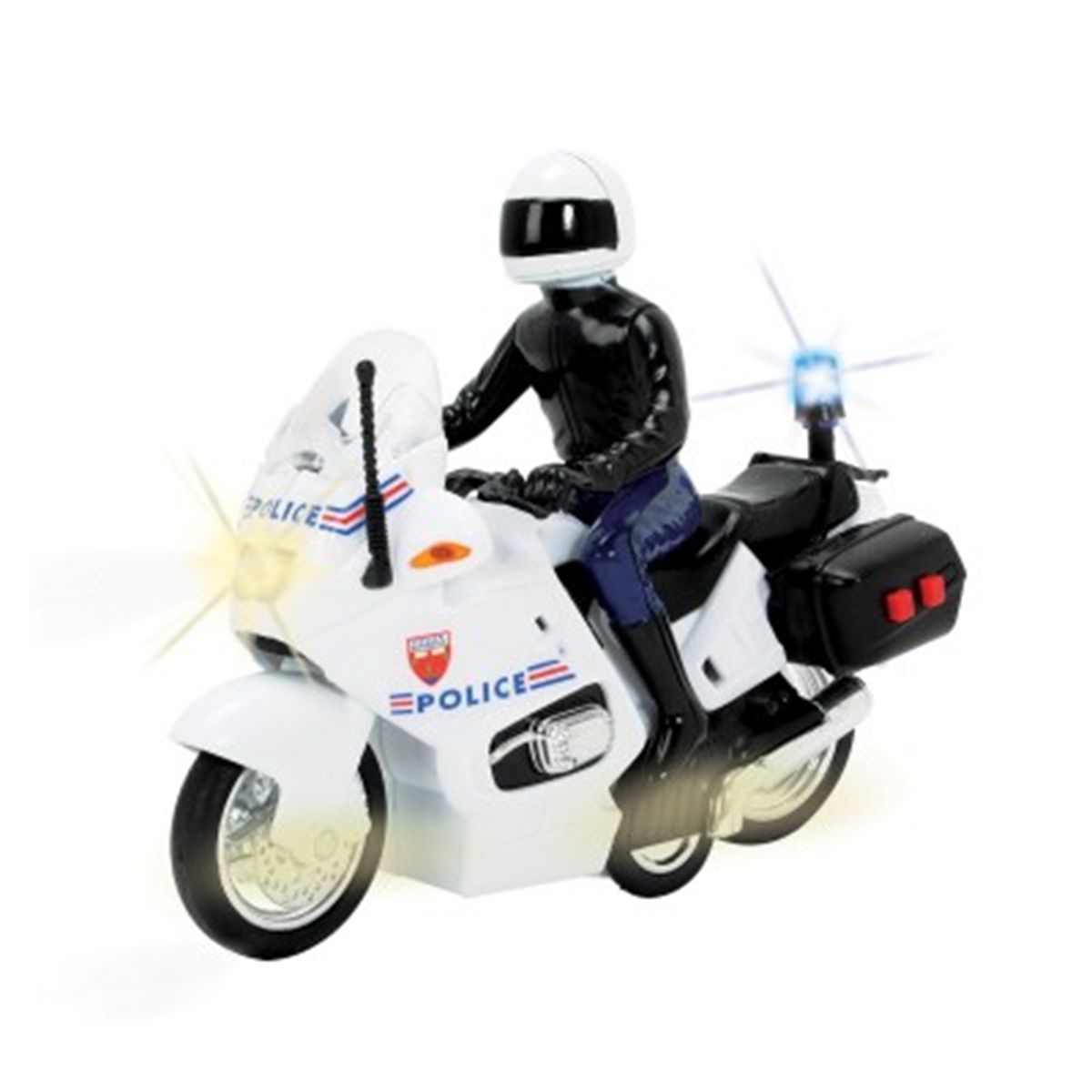 Police motos jouets pour les enfants, dessin animé 