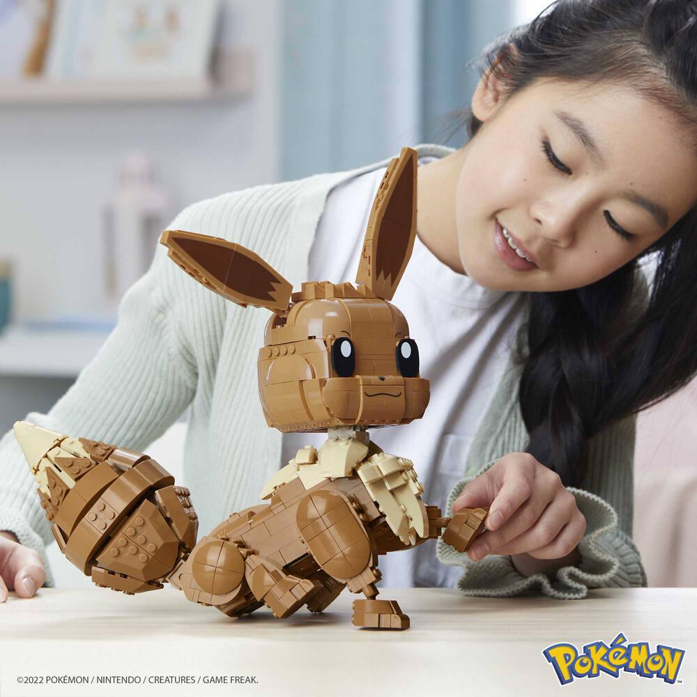 Mega Construx - Pokemon Evoli à assembler - Briques de construction - Dès 7 ans HDL84 - Jeux - Jouets