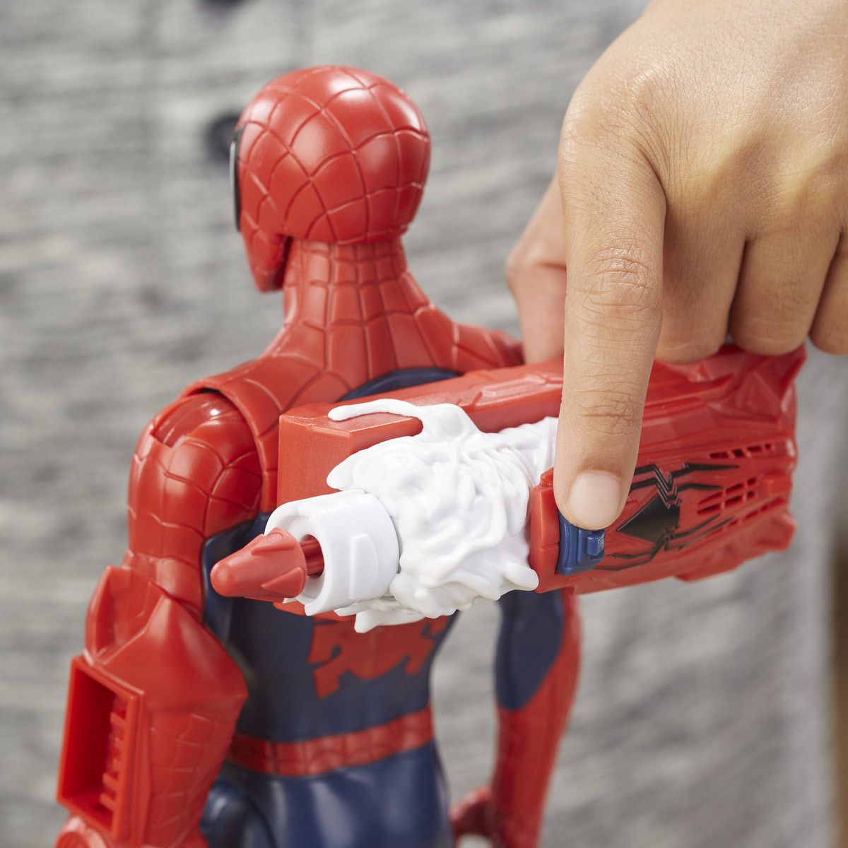 figurine titan power pack spider man