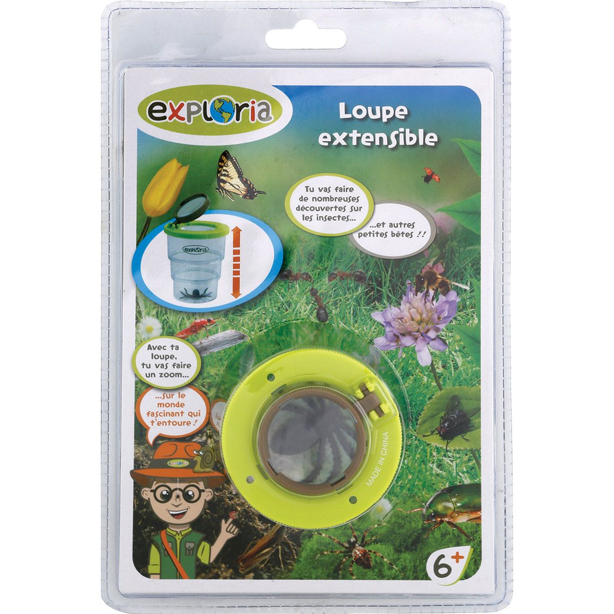 Loupe Extensible Pour Insectes Botanique Et Géologie La