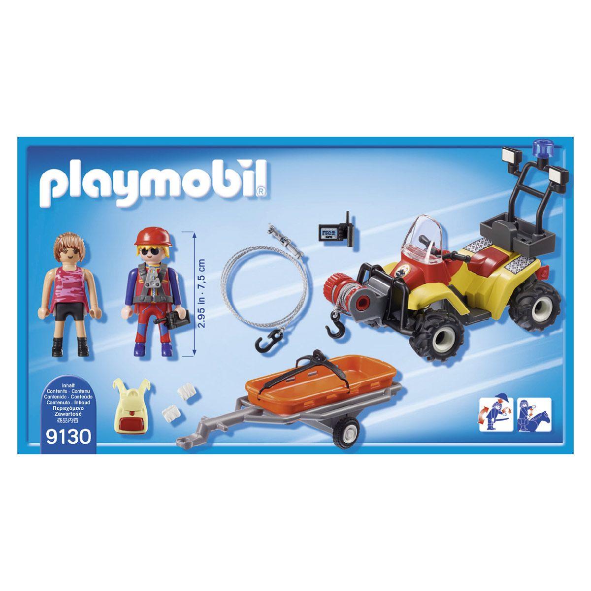Playmobil secouriste montagne quad Clearance