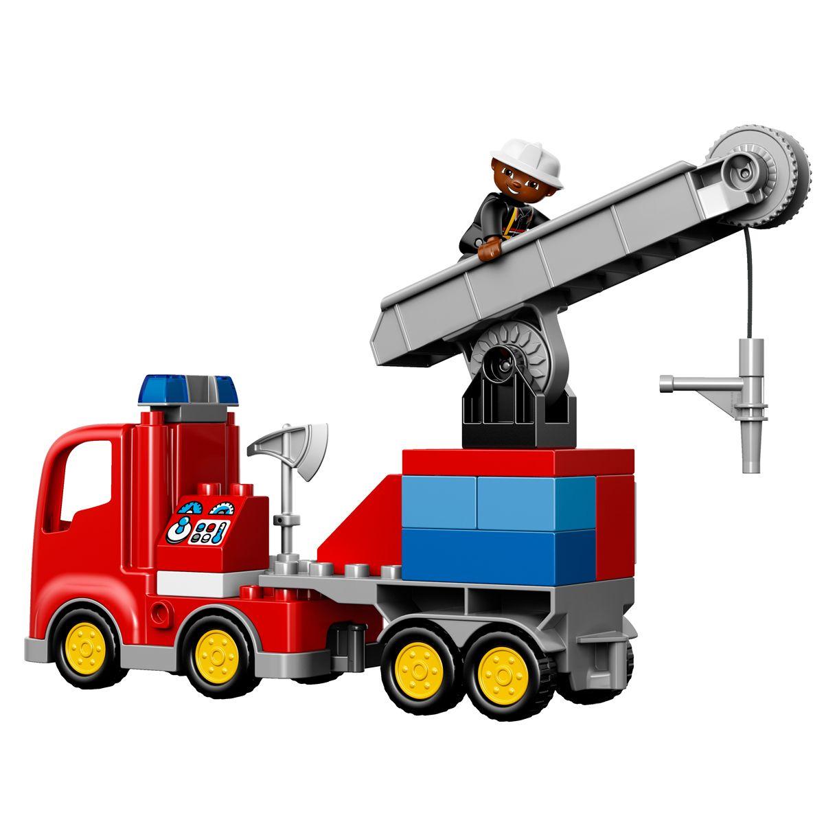 Le Camion De Pompiers Lego Duplo 10592 Police Pompiers Et