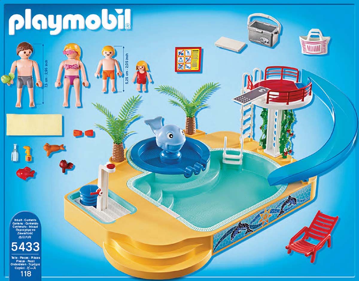 playmobil piscine